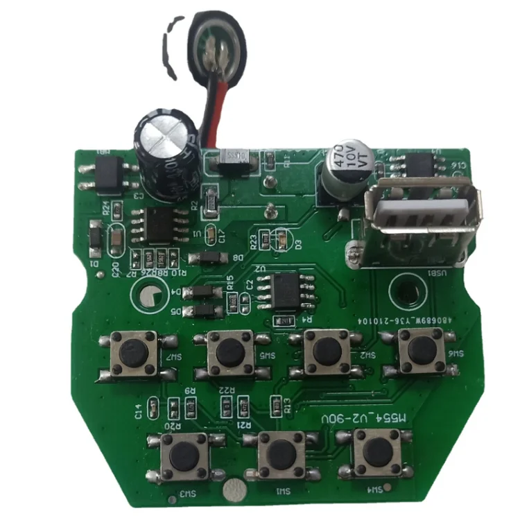 Wholesale 3-15W PCBA with voice recording play back and usb Amplifier pcba