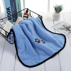 Wholesale Towels Pet Hair Cleaning Use Washable Quick Dry Absorbent Microfiber Dog Towel