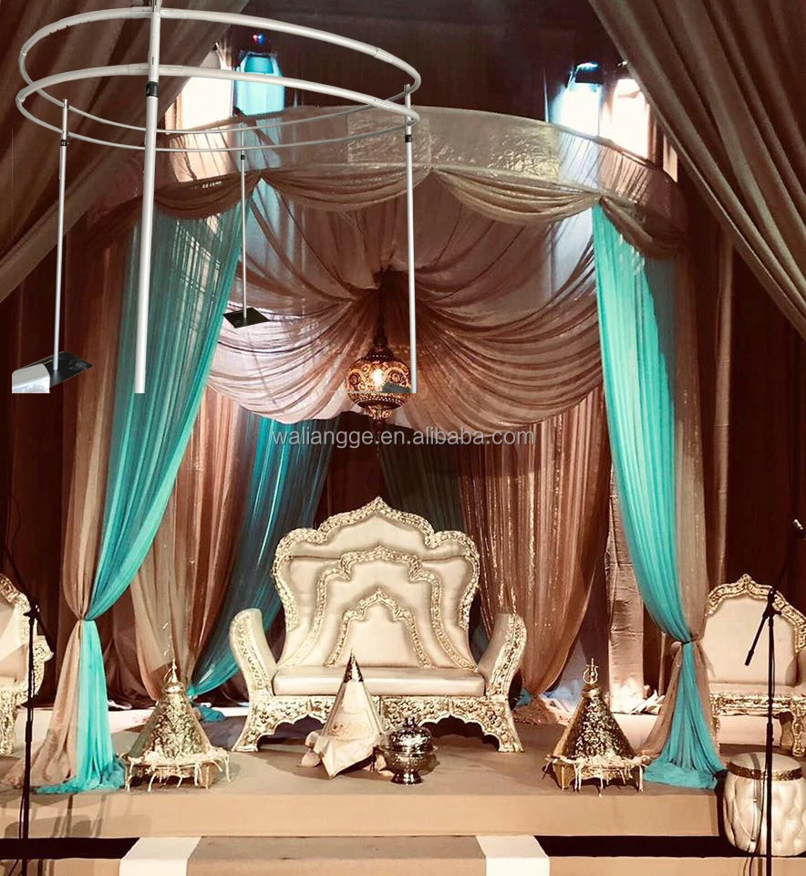 church frame backdrops pipe and drape adjust size