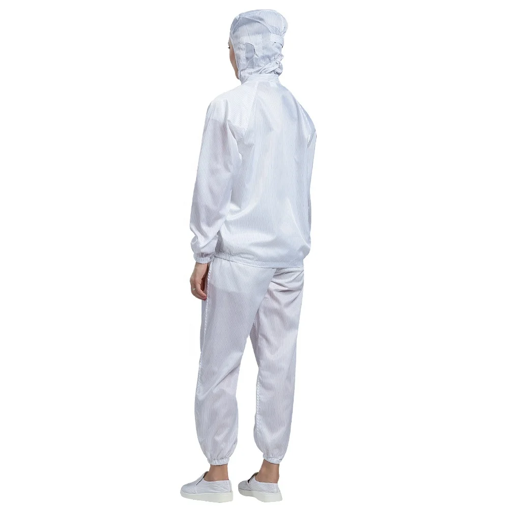 Factory direct sell High quality Cleanroom GMP Standard Workshop Uniform ESD Garment Antistatic Suit