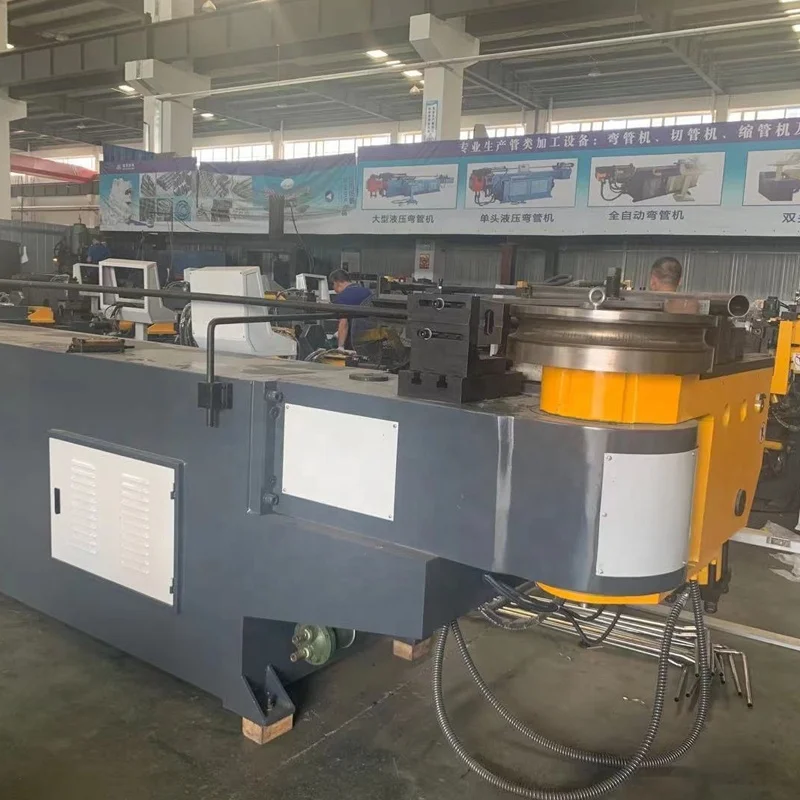 3inch  hydraulic semi-automatic NC pipe bender machine manual pipe bending machine  manual pipe bender