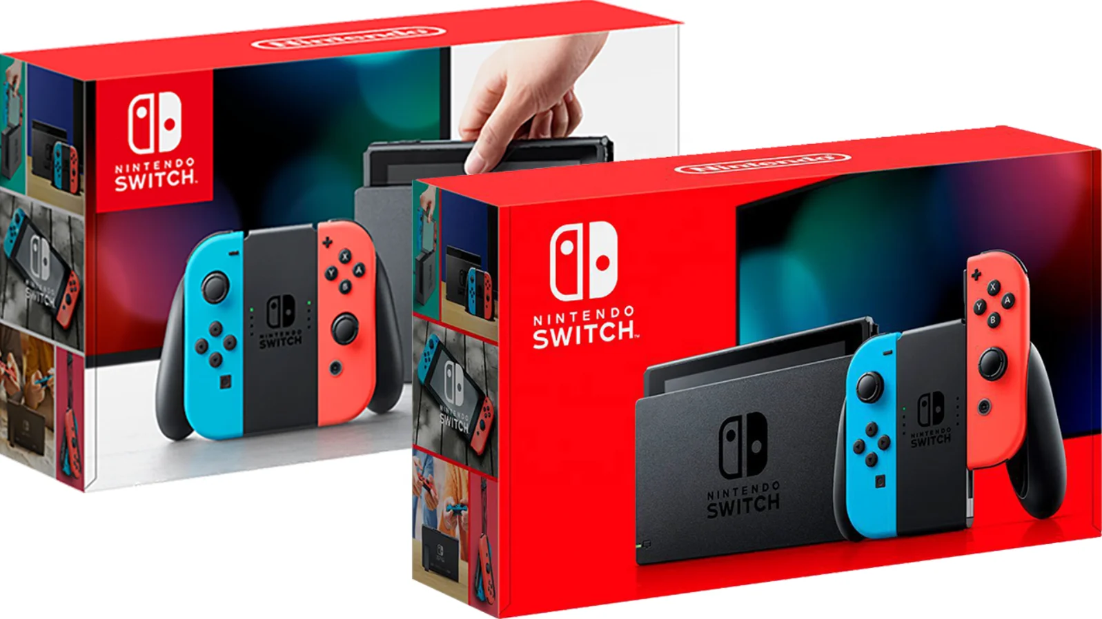  Лучшие предложения и скидки на новые консоли Nintendo-s Switch 32GB с неоново-синим неоновым красным