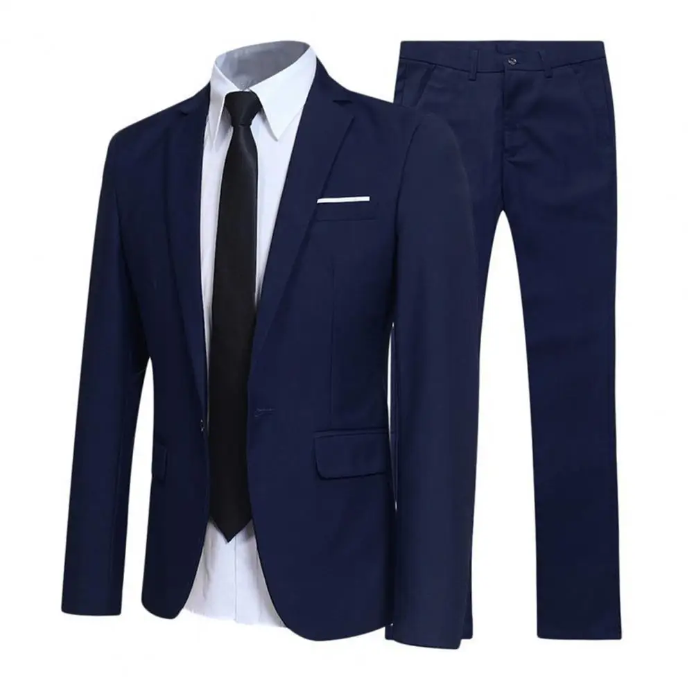 Suit Men Two-Piece Business Dress Professional Small West Decoration Groomsmen Clothing