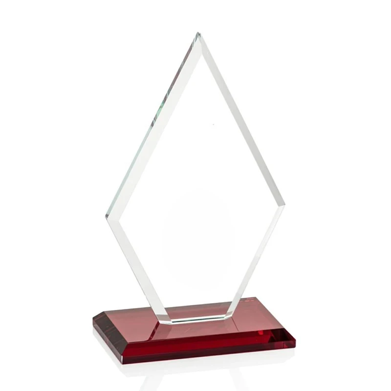 Trophies enterprise employees tip awards competition award glass trophy business gifts