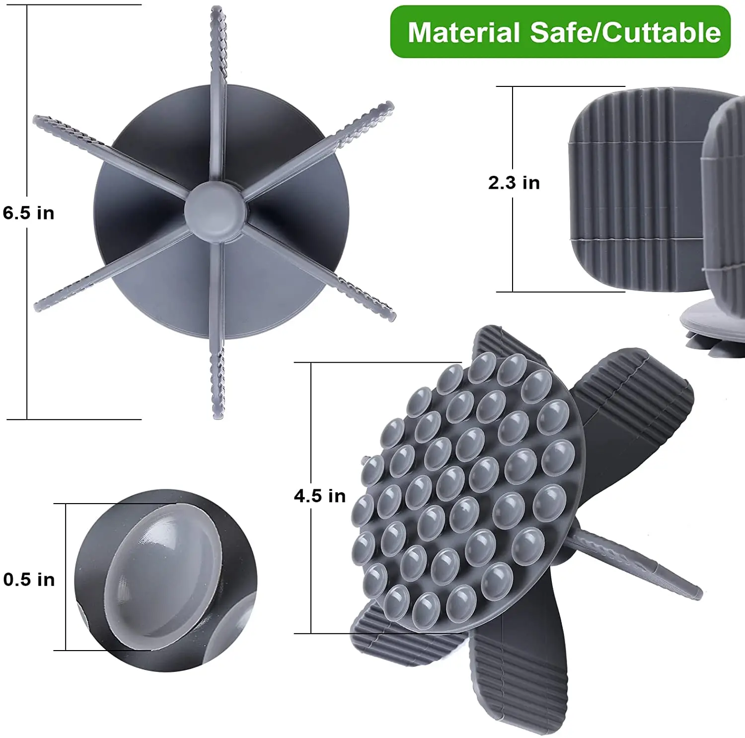 Slow Feeder Insert 2024 Popular Item For Pet Dog Cat Gray Color OEM/ODM Logo Package Silicone Feeder Insert