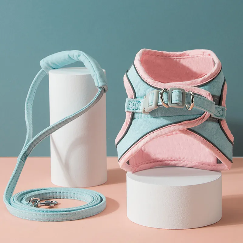 Лидер продаж 2022, высококачественный прочный поводок и ошейник для домашних животных, комплект жгутов для собак и кошек