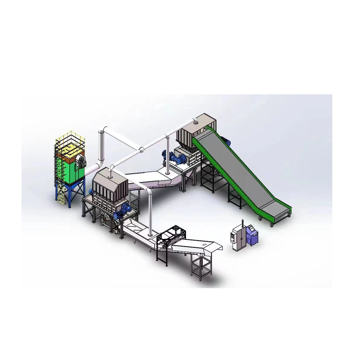 New Design Sugar Cane Shredder Pressing Machine Sugar Cane Press Plant Sugar Cane Juice Extract Production Line