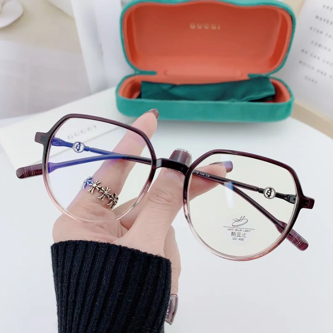 2021 Hot Sale TR90 Optical Frames Blue Light Blocking Glasses Anti Blue Light Glasses Fashion Design For Women Wholesales WK0761