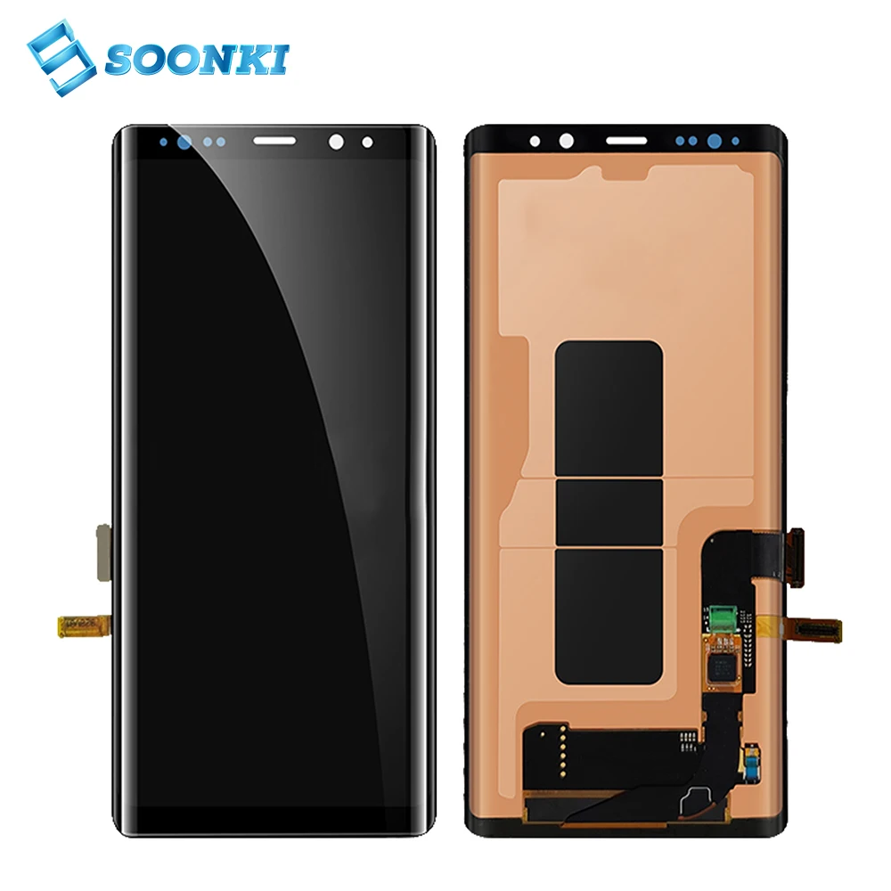Чехол для мобильного телефона экран дисплея note 8 запасная часть для замены процессора изображений ЖК для samsung Galaxy note 8 ЖК-дисплей с сенсорным экраном