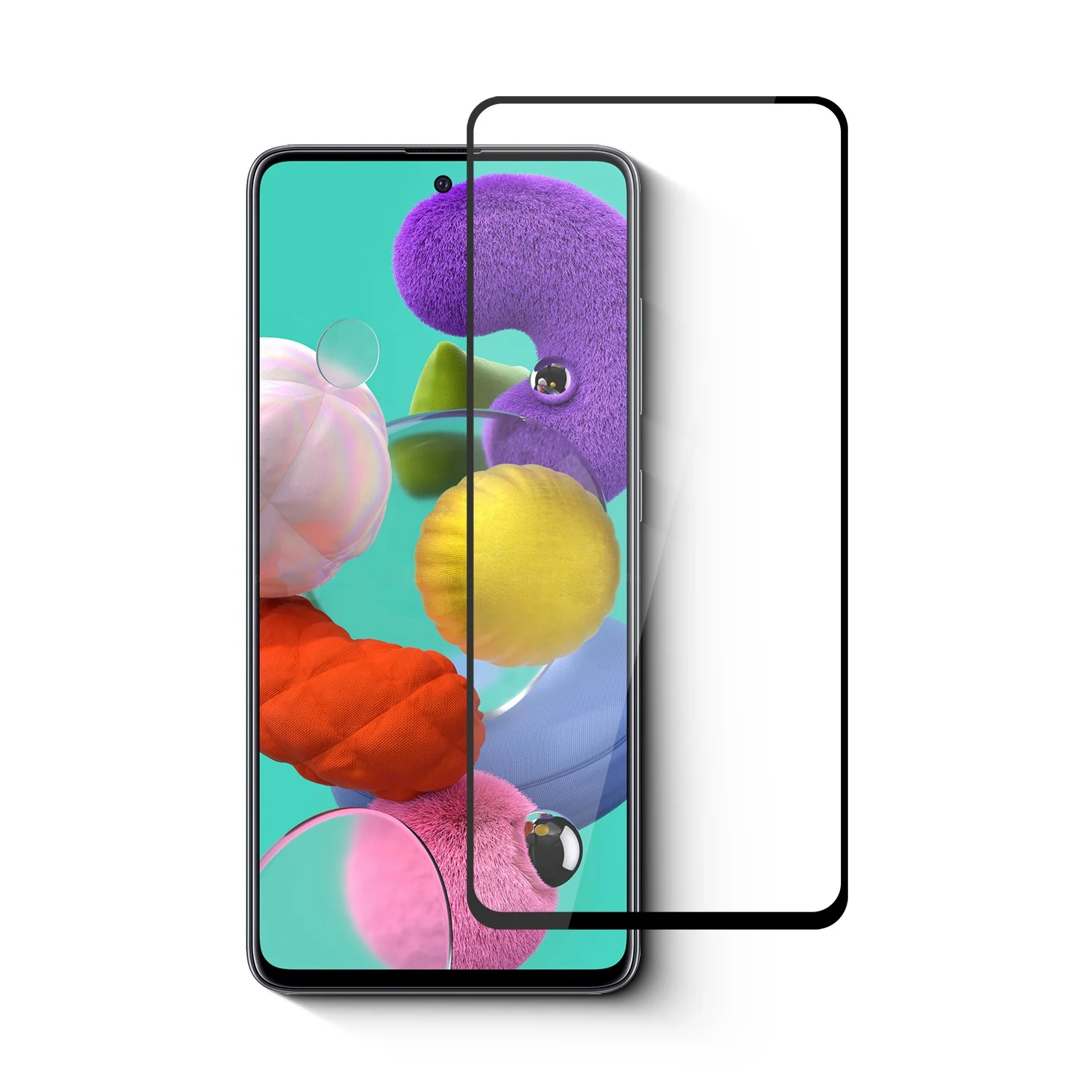  Для Samsung Galaxy A51 без пузырьков 2.5D прозрачное закаленное стекло 9H защита экрана от