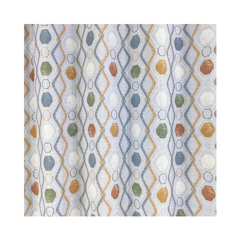 Fashion Windows Curtains Polyester Sheer Blinds Customize Blackout Curtain Living Room