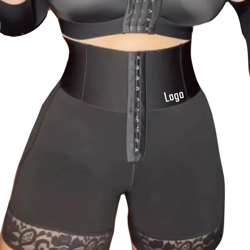 Women Flat Belly Panties Sheath Colombian Girdles High Compression Shorts BBL Butt Lifter Waist Trainer Shaper Panties