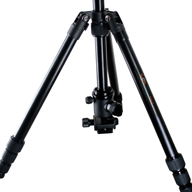 Aluminum Alloy Travel Portable Folding 5 Section SLR Camera Tripod for Canons Ni kon Sonys DSLR Camera Video