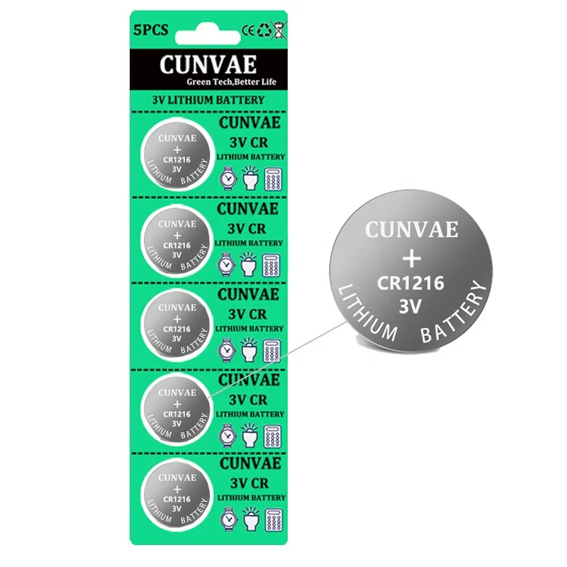 3 в CR1216 CR1616 батарея CR1225 литиевые батареи CR1220 CR11620 CR1632