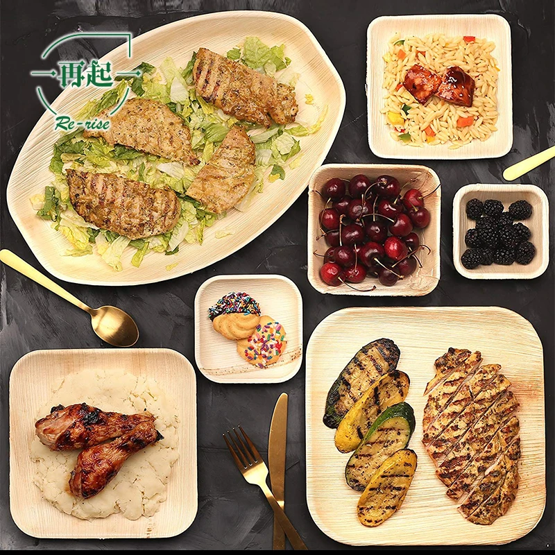 Eco-friendly Disposable Wooden Plate