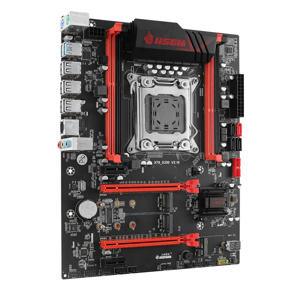 Hsgm материнская плата X79-S350 Серверная DDR3 high end Поддерживает четыре канала для