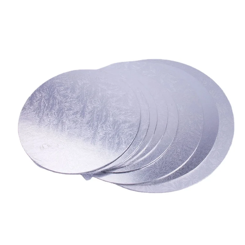 Индивидуальные 6 7 8 10 12 дюймов мини круглый серебряный золотой черный десерт торт барабан для торта Базовая доска