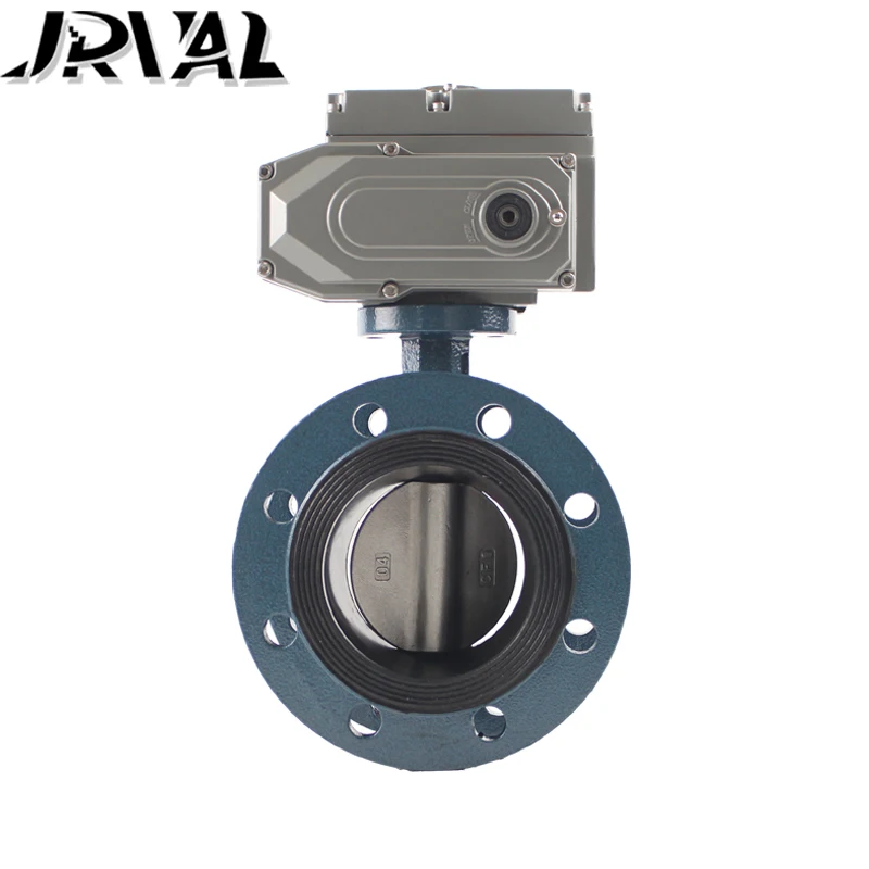 Cast Iron Wafer Electric Actuated Butterfly Valve With Actuator Flange Pneumatic Low Price China Valve Butterfly Manufacturer