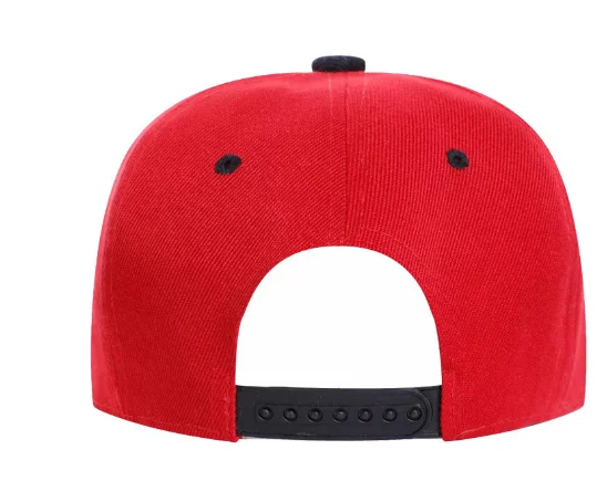 Solid color hip hop hat can be customized letter embroidered with this toothpaste snapback hat traveling hip hop hat