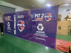 Mesh fence banner rolls pvc print cover banner barricade mesh banner