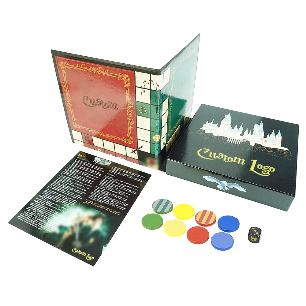 High Quality Custom EducationPrinted Board Game For Family Party Games