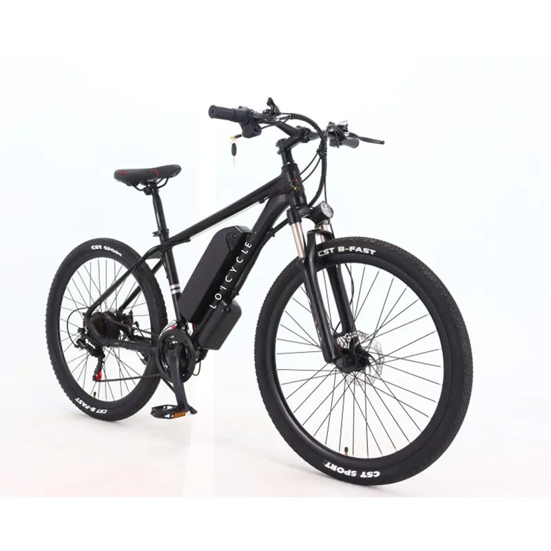 Aluminum Alloy 27.5 inch 21 speed 36V 360W motor 48V battery electric assisted mountain bike