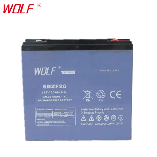 Cheap Price 6-DZF-20 Maintenance Free 12v 20ah Electric Scooter Battery