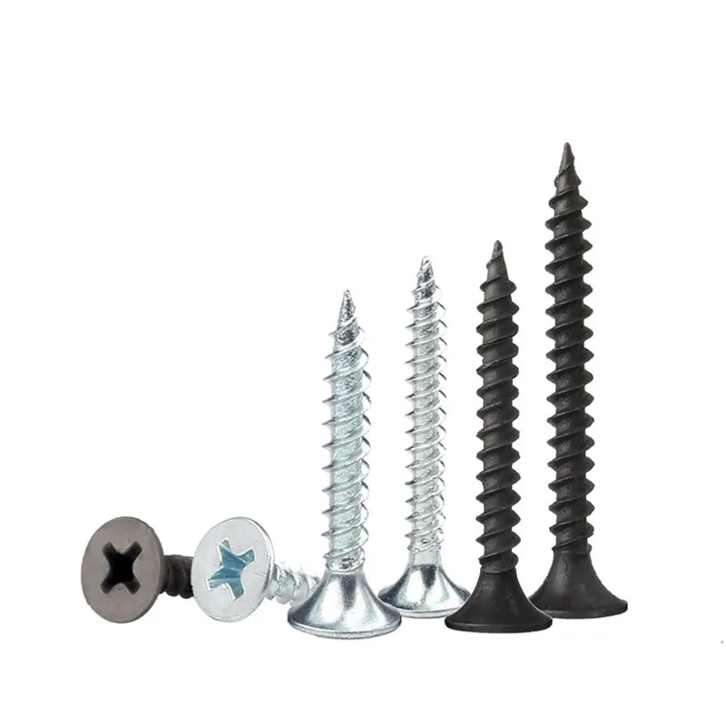 Tornillos y clavos zincados 2 4 pulgadas tornillo para madera por mayor precio