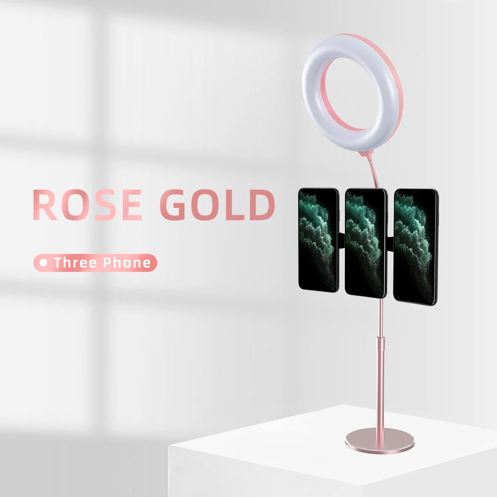 Wholesale Beauty 10 inch Photographic Selfie Led Ring Light With Tripod Stand For Live Stream Makeup