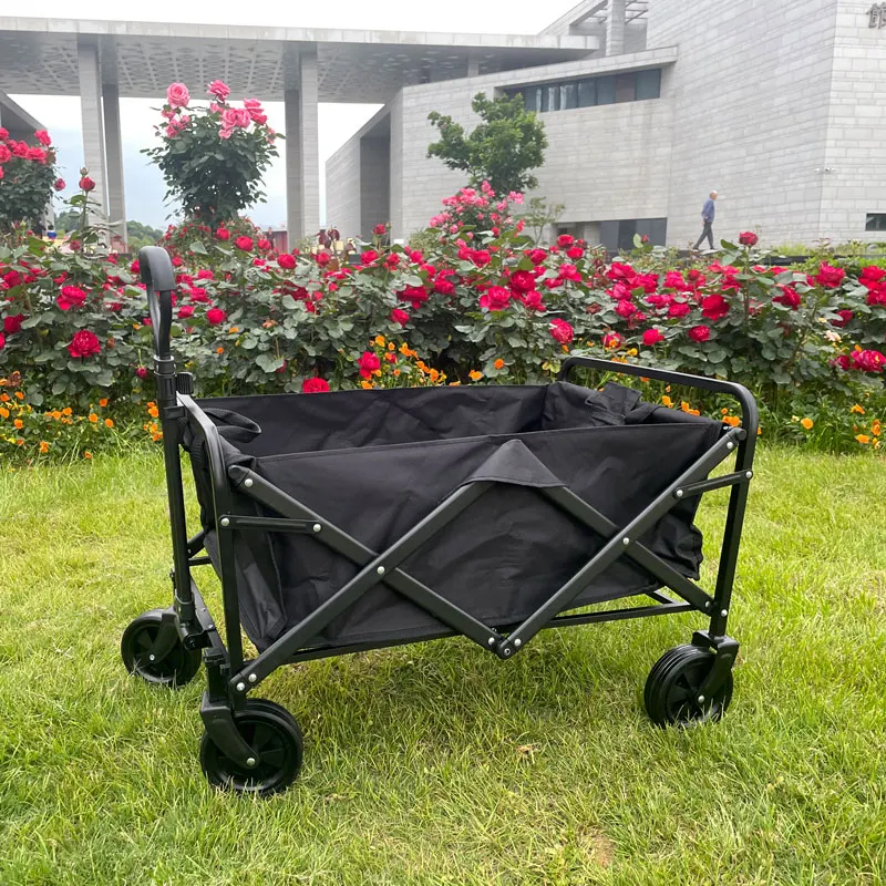 SD-C01 Portable shopping wagon hand luggage cart outdoor picnic beach fishing folding camping cart