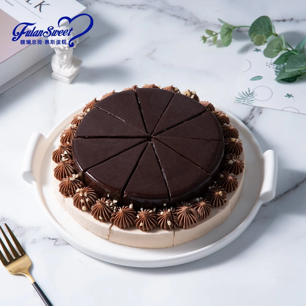 hot sale Frozen chocolate Fromage cake cream cheesecakes  Ganache au chocolat  Chocolate ganache fast delivery