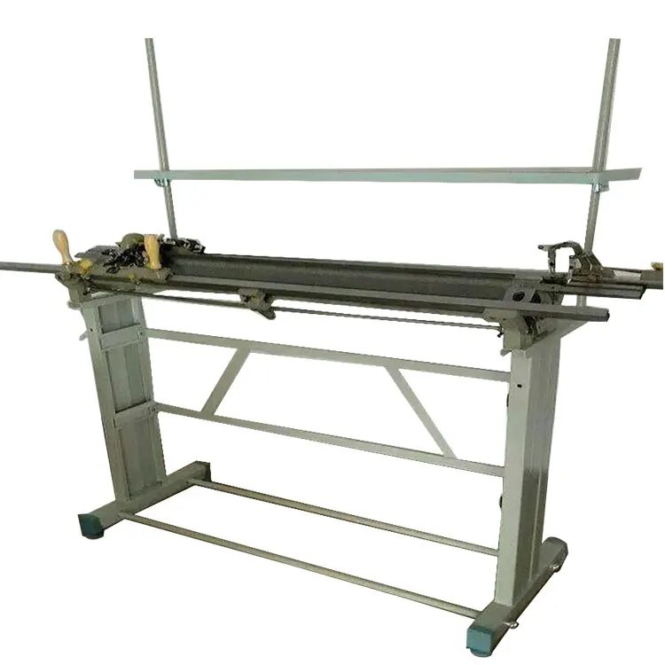 KH Brother Hand Driven Semi Auto Flat Knitting Machine For Sweater Hat Scarf Collar