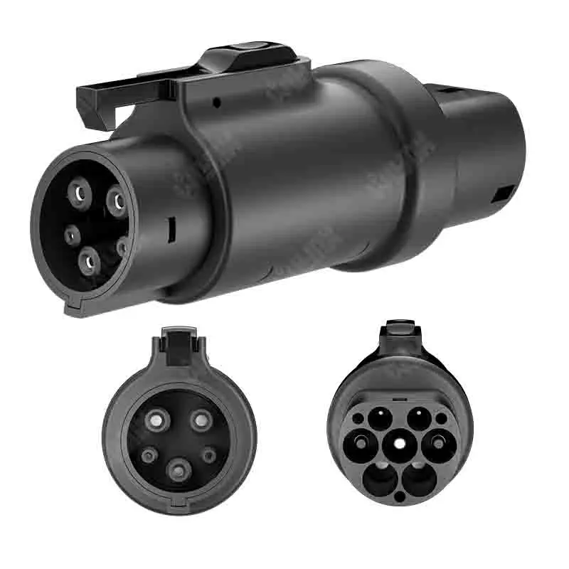5KW-11KW Type 1 To Type 2 Adapter/ Type 2 To J1772 Adapter/j1772 To Type2 Socket Adapter