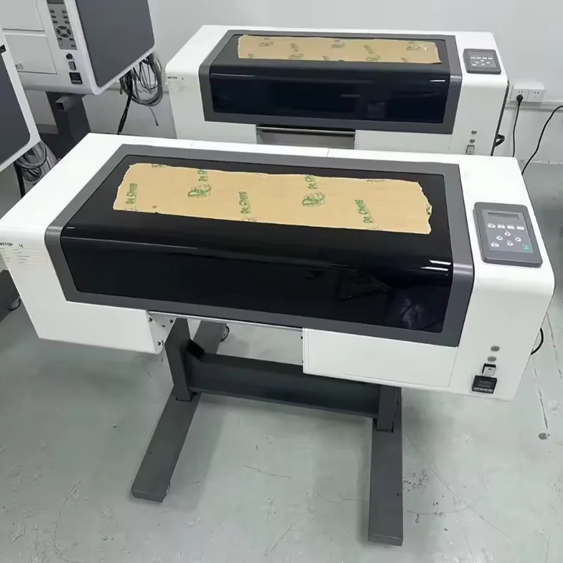 Unic Multicolor Uv Inkjet Printer Roll To Roll 30 60 cm Film Sticker Printer Machine A3 60cm Uv Dtf Printer With Laminator