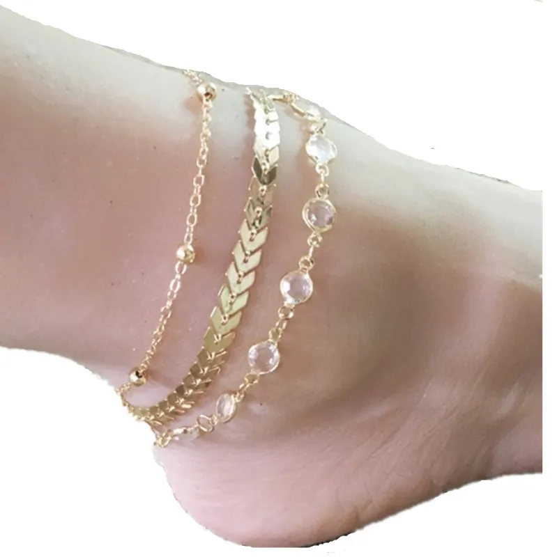 Statement Anklets Boho Jewelry fashion anklets chain ankle bracelet women beach anklet
