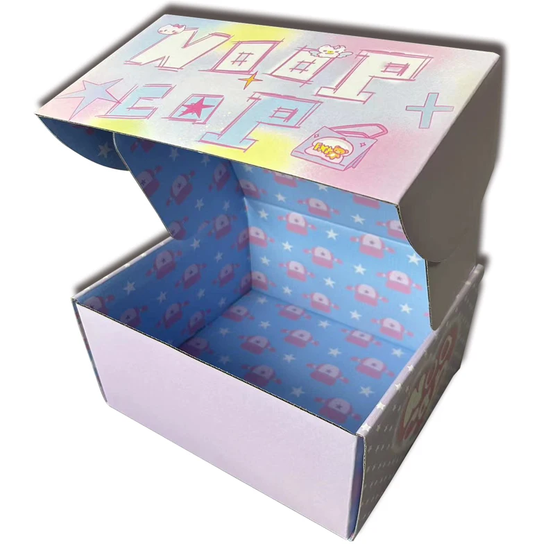 Замечательный контейнер из хлопкового волокна доставка почтовая коробка упаковка создание более полного внешнего вида гофрированного крепления статический держатель