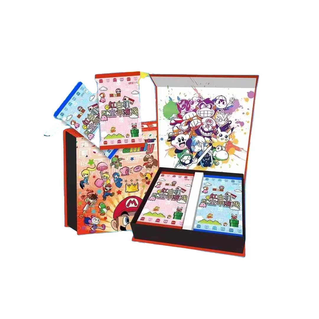 Wholesale FC Family Computer Childhood Game TCG Cards Rare Limited Cartoon Characters Collection Trading Card Family Table Gifts