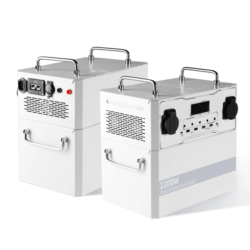 Parallel Expandable 1800W Portable Power Station with Fast Charging and Lithium Battery