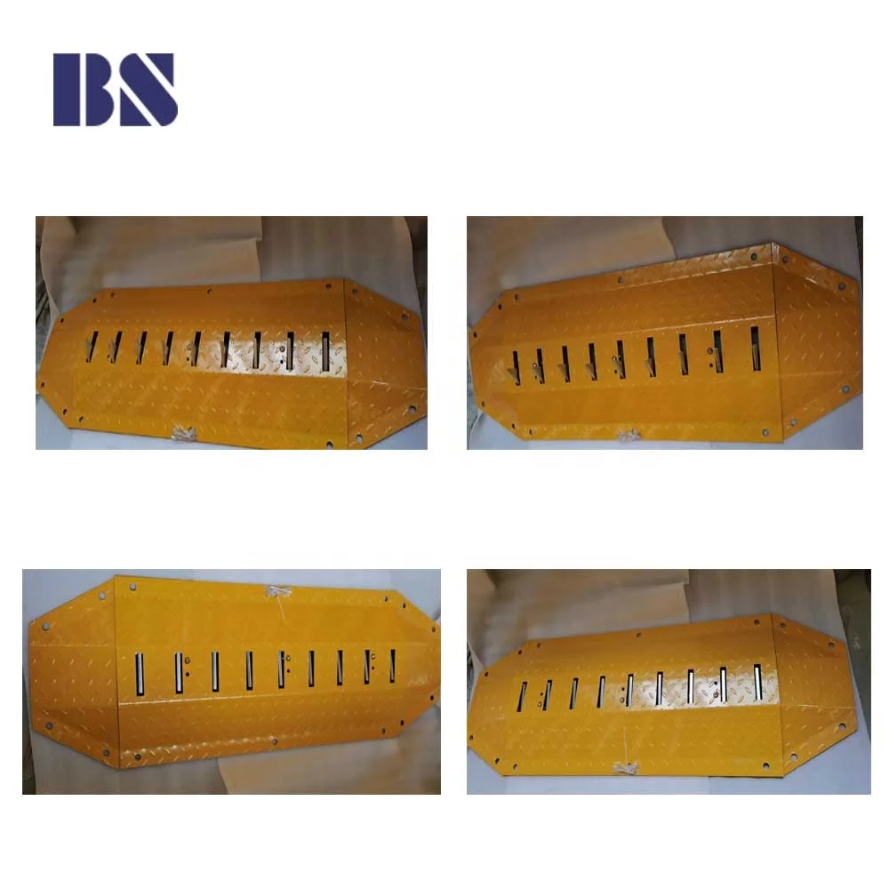 Tire Killer Car Stopper Spike Barrier in Powder Coating for Access Control and Safety