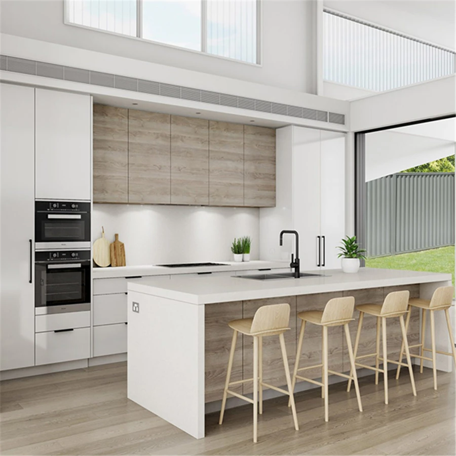 Vermonhouzz готовы к сборке американские кухонные шкафы для кладовой мебельные Кухонные деревянные наборы кухонных шкафов