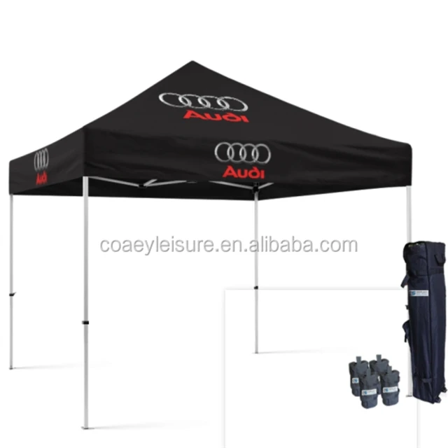 4x8 3x3 Hard Floor Forward Trailer Big Screen Canopy  Quick Retractable Parking Bed Cover Car Garage Frame Folding Tent