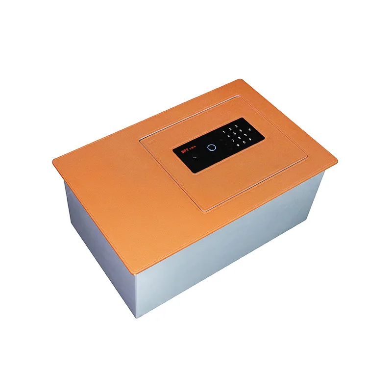 Wardrobe bottom mounted safe household small bottom cabinet all-steel security safes