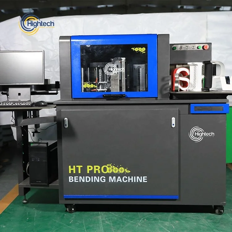 Automatic 3d CNC led Metal Aluminum Sign Stainless Steel Profile Channel Letters Notcher Bender Notching Bending Machines Price