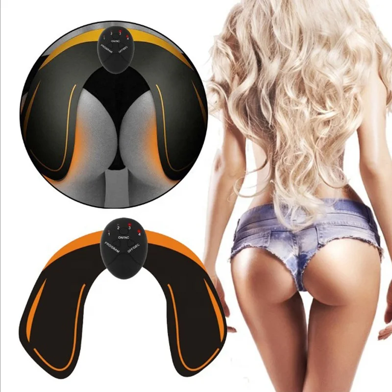 Fitness Electric Vibrating Butt Trainer 6 Modes Ems Hips Trainer Muscle Stimulator Carry Buttock Massager Lift And Tighten