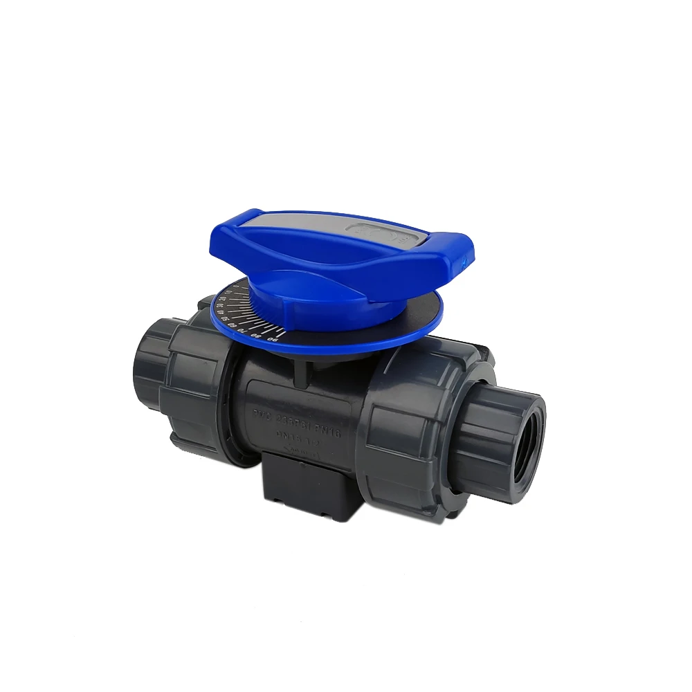 DN15 ~ DN25 CPVC 30 градусов V Шаровой Клапан FPM уплотнительное кольцо PTFE клапан седло NPT резьбовой Дозирующий