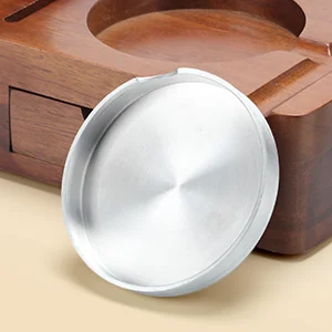 SEMKONT Cigar Display Humidor and Detachable Wooden Cigar Ashtray Set with Sealed Cigar Jar Tray for Home and Office