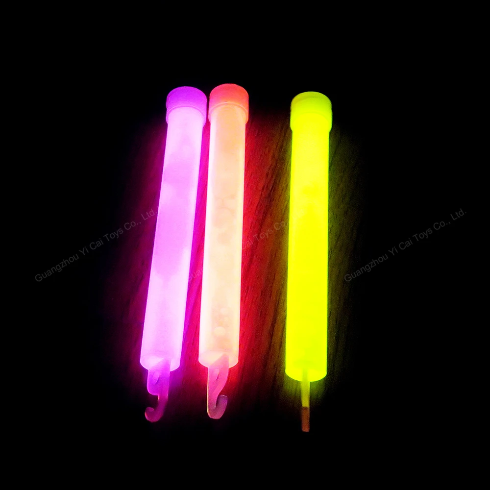 mass production 6 inch glow stick on sale outdoor camping glow sticks 12 hours