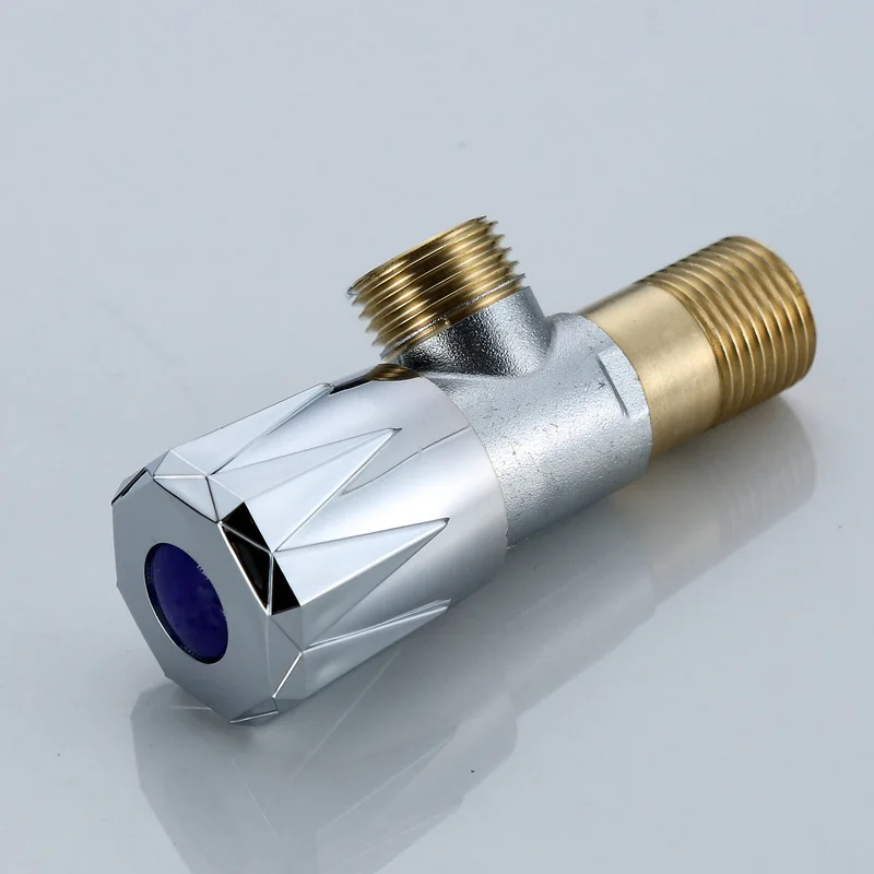 Bathroom toilet water heater cold and hot water inlet valve stop valve eight-shaped valve