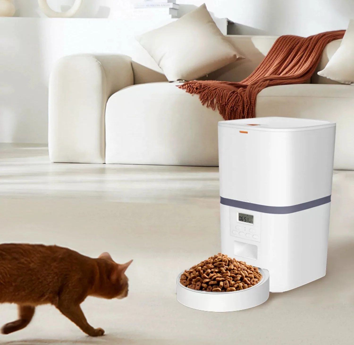 Best selling wholesale cats food feeder dog smart automatic pet feeder
