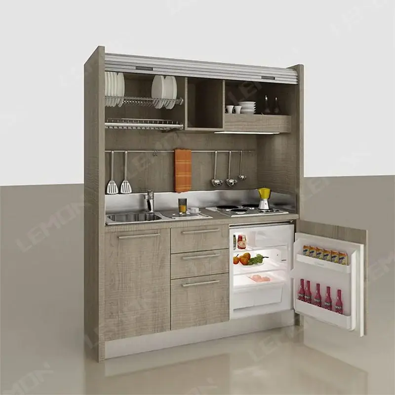 Modern kitchenette unit kitchen cabinets